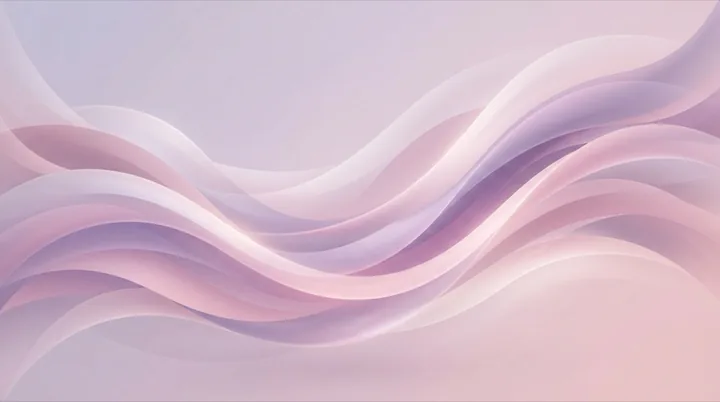 Abstract pastel waves